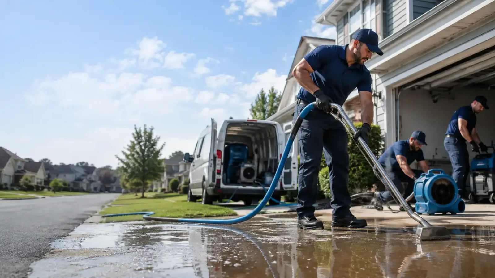Flood Damage Restoration in Hanlontown, IA